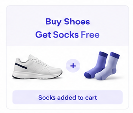 BOGO: Buy Shoes Get Socks Free